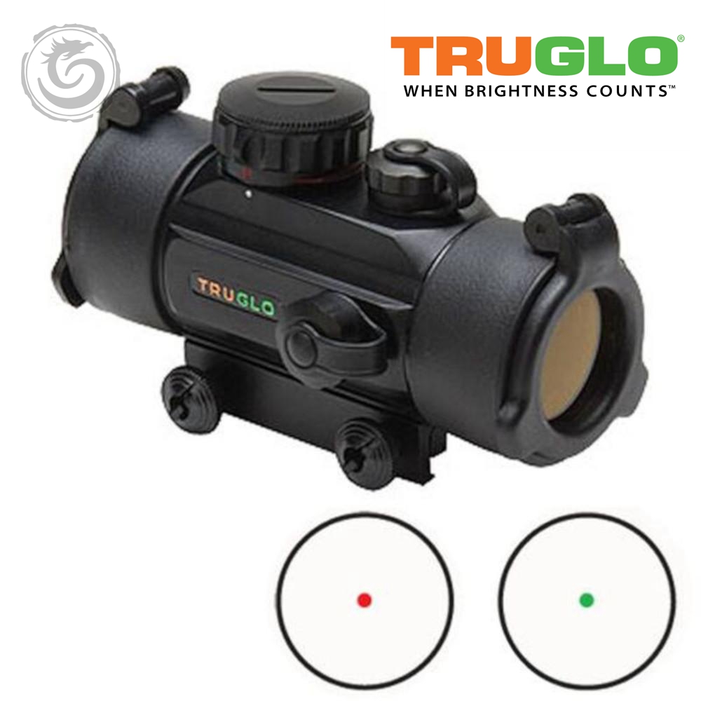 1x30mm Dual Color Green Red Dot Scope w/ Mount 