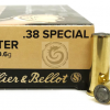 Sellier & Bellot 38 special 148gr WC BOX OF 50