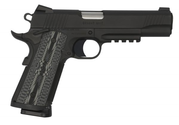 COLT COMBAT UNIT 45 ACP GOVERNMENT RAIL PISTOL BLACK PVD
