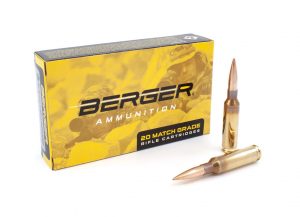 Berger Match Grade 308 Win 168Gr Classic Hunter -Box of 20 — Go Tenda