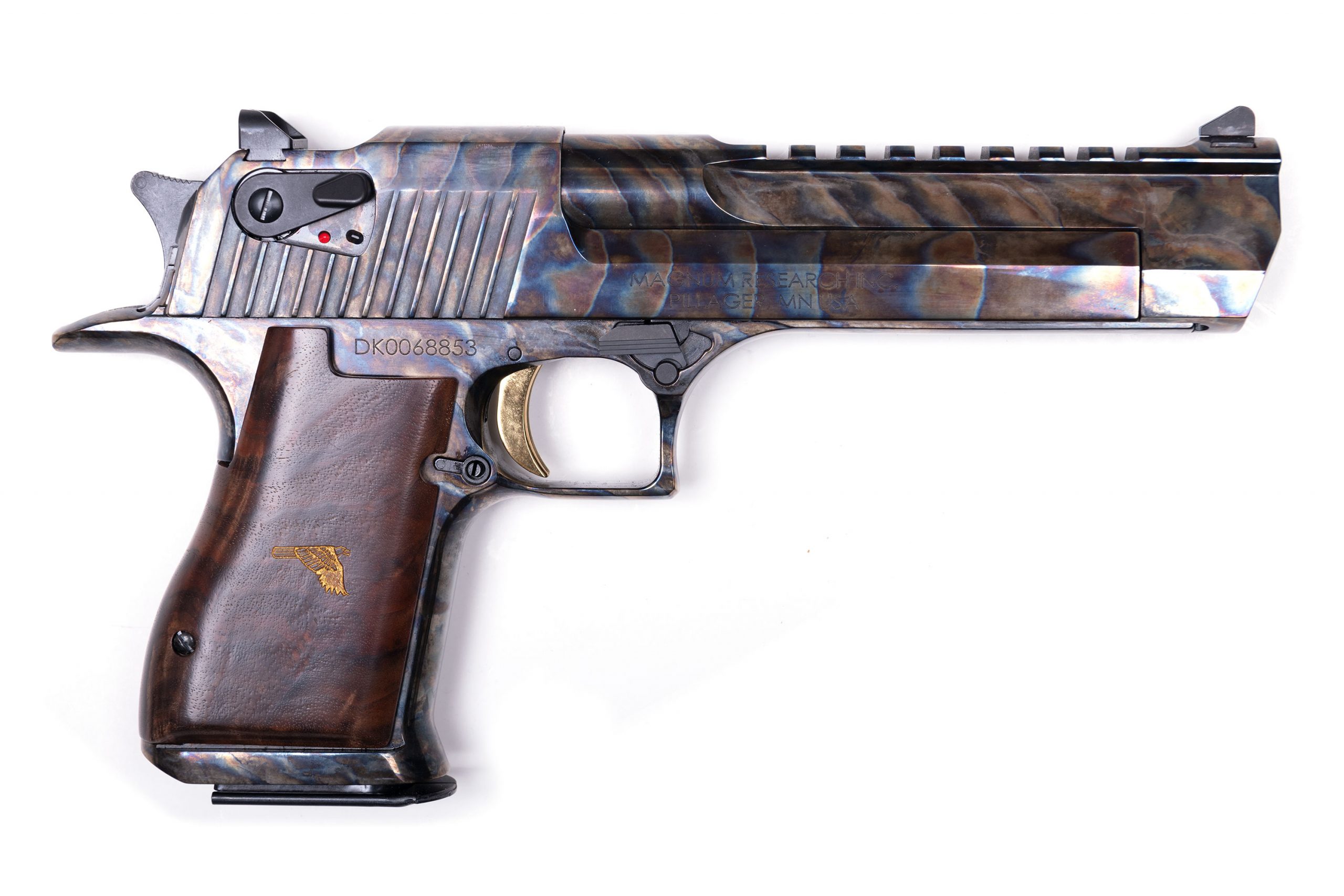 MAGNUM RESEARCH Desert Eagle Mark XIX 50 AE Case Hardened Finish