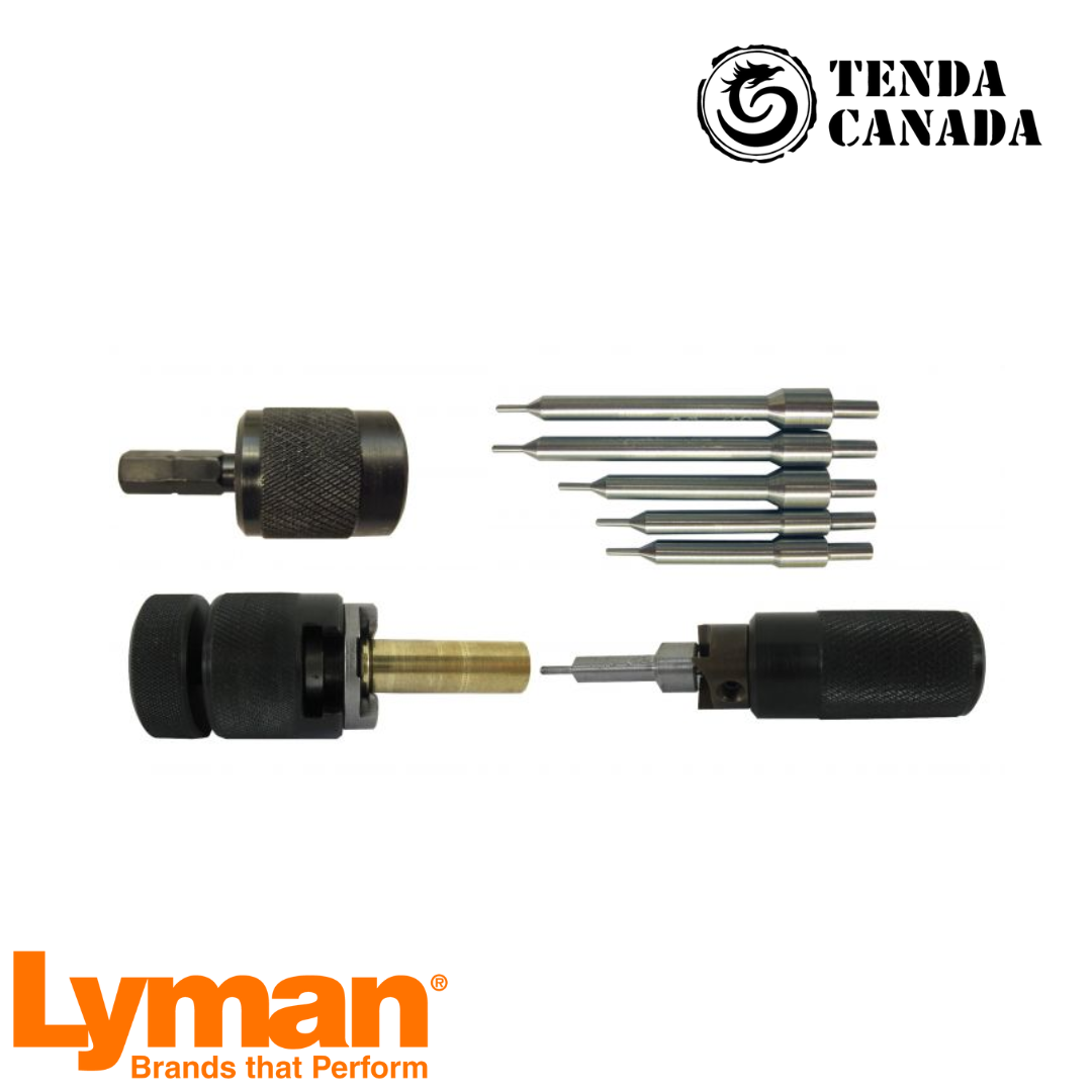 Lyman E-ZEE Trim Hand Case Trimmer Universal Set | Buy in Canada