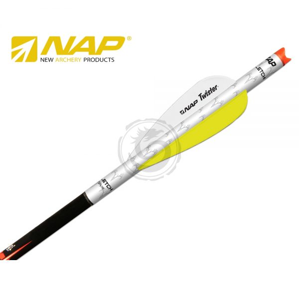 NAP-60669-New-Archery-Products-Quikfletch-Quikspin-Crosbow-Yellow-Fletching-60-669 NAP-60669-New-Archery-Products-Quikfletch-Quikspin-Crosbow-Yellow-Fletching-60-669