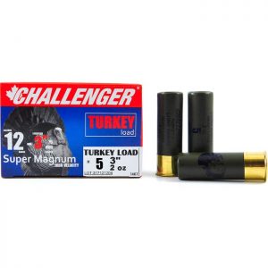 Challenger Turkey Load 12 Ga, 3″, 2oz #5 Box of 10 — Go Tenda