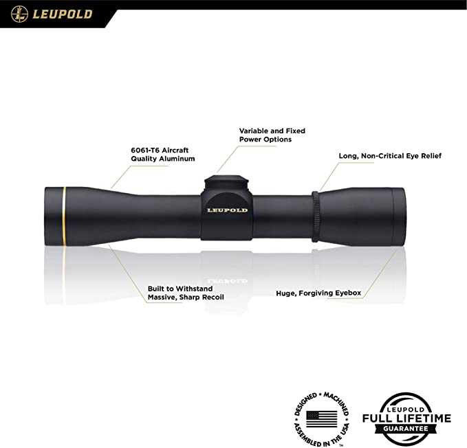 Leupold FXII Handgun 4x28mm Matte Duplex 58750 » Tenda Canada