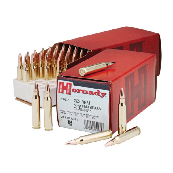 Hornady 80275 223 Remington 55 gr FMJ Boat Tail Ammo – Box of 50 Hornady 80275 223 Remington 55 gr FMJ Boat Tail Ammo – Box of 50