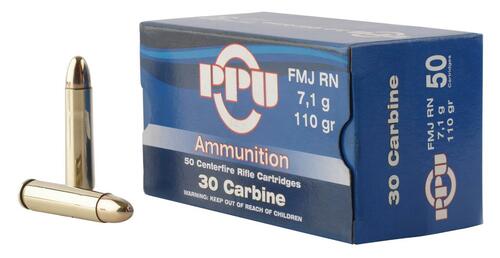 Prvi PPU 30 Carbine 110 Grain Soft Point Box of 50