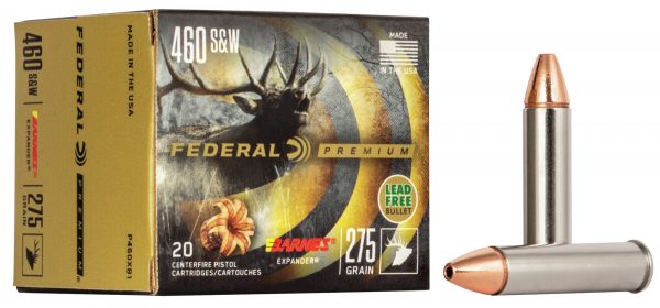 Federal Premium 460 S&W 275Gr Barnes Expander, Box of 10