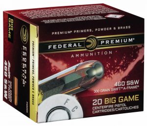Federal Premium 460 S&W 300Gr Swift A-Frame, Box of 20 — Go Tenda