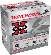 Winchester Xpert High Velocity 12Ga 2-3/4″ 1-1/8 Oz #BB Waterfowl Box of 25 — Go Tenda