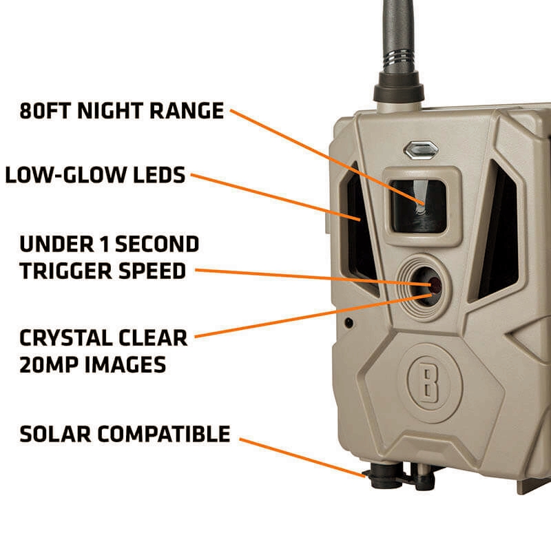 BUSHNELL CELLUCORE 20 LOW GLOW CELLULAR TRAIL CAMERA » Tenda Canada