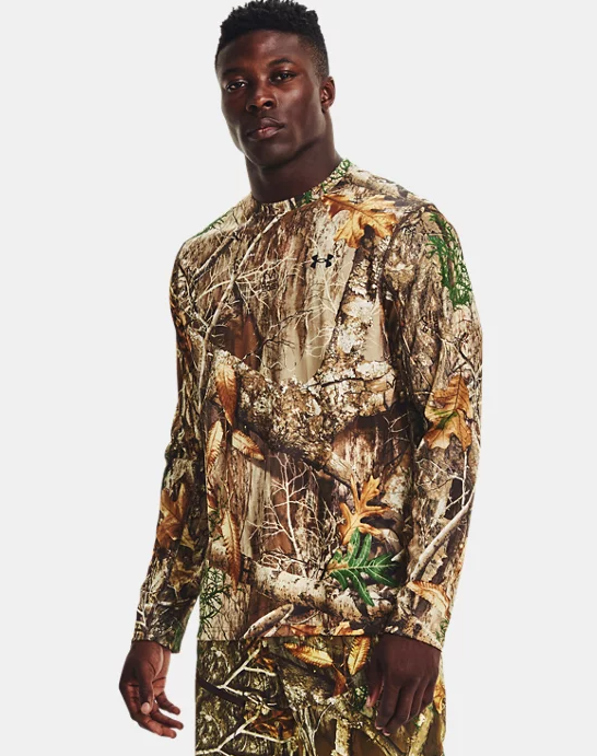 Under Armour Men's UA Iso-Chill Brush Line Long Sleeve-Realtree