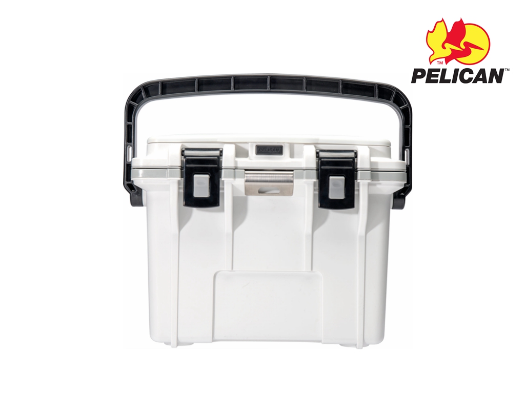 Pelican 14QT Personal Cooler Ice Retention White And Gray » Tenda Canada