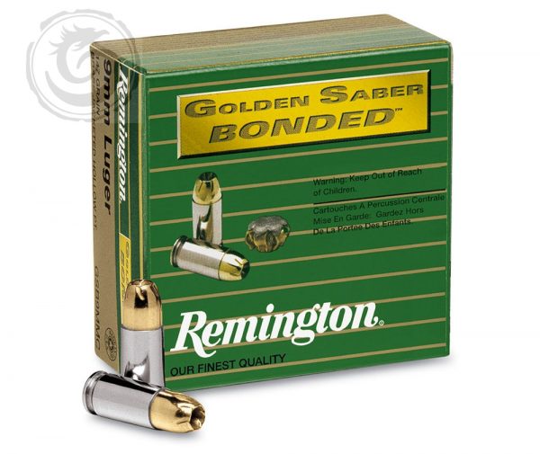 Remington Golden Saber 45 ACP 230 Gr Bonded Brass Jacketed Hollow Point BOX OF 25