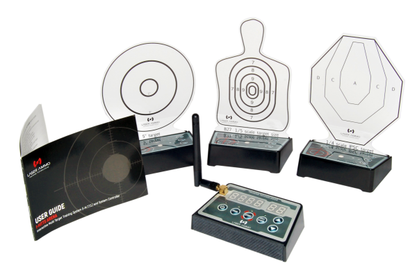 Laser Ammo Interactive Multi Target Training System – 3 Pack Combo w/ System Controller