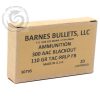 Barnes VOR-TX 300 AAC Blackout Ammo 110 Gr Tipped TAC-RRLP FB Box of 20