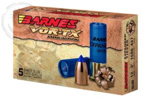 BARNES VOR-TX 12 GA 437 GR EXPANDER TIP 2.75″ SLUG Box of 5 — Go Tenda
