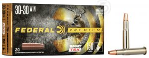 Federal Premium Vital-Shok 30-30 Win 150 Gr Barnes Triple Shock X-Bullet Box of 20 — Go Tenda