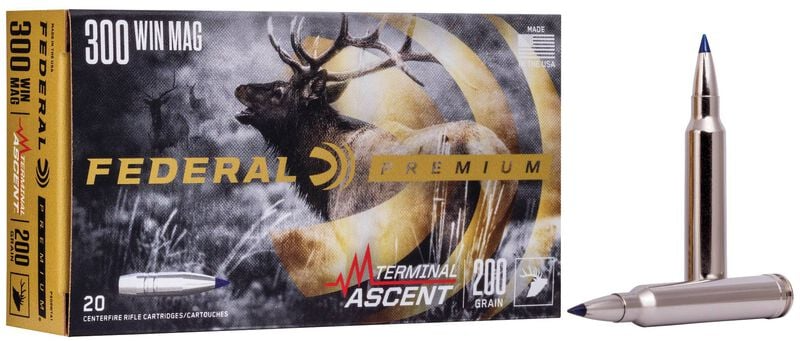 Federal Terminal Ascent 300 Win Mag 200 Gr Bonded Polymer Tip, Box of 20 — Go Tenda