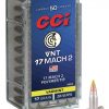 CCI Varmint VNT 17 Mach 2 17Gr Polymer Tip Box of 50