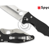 Spyderco Yojimbo 2 Folding Knife 3.2" S30V Satin Plain Blade, Black G10 Handles, Compression Lock - C85GP2 Spyderco C85GP2