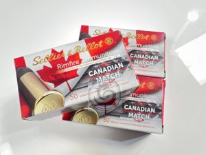 Sellier & Bellot 22LR Canadian Match 40Gr Standard LRN Box of 50 — Go Tenda