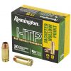 REMINGTON HTP 40 S&W 180 GR JACKETED HOLLOW POINT Box of 20