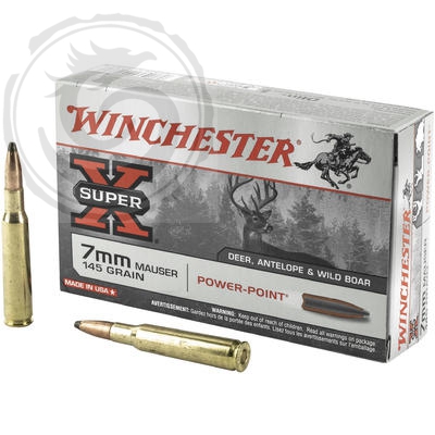 Winchester SuperX 7mm Mauser 145gr Power Point Box of 20
