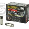 Barnes TAC-XP 45ACP+P Lead-Free 185Gr Solid Copper HP Box of 20