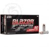 CCI Blazer 38 Special +P 158 Gr Full Metal Jacket Box of 50