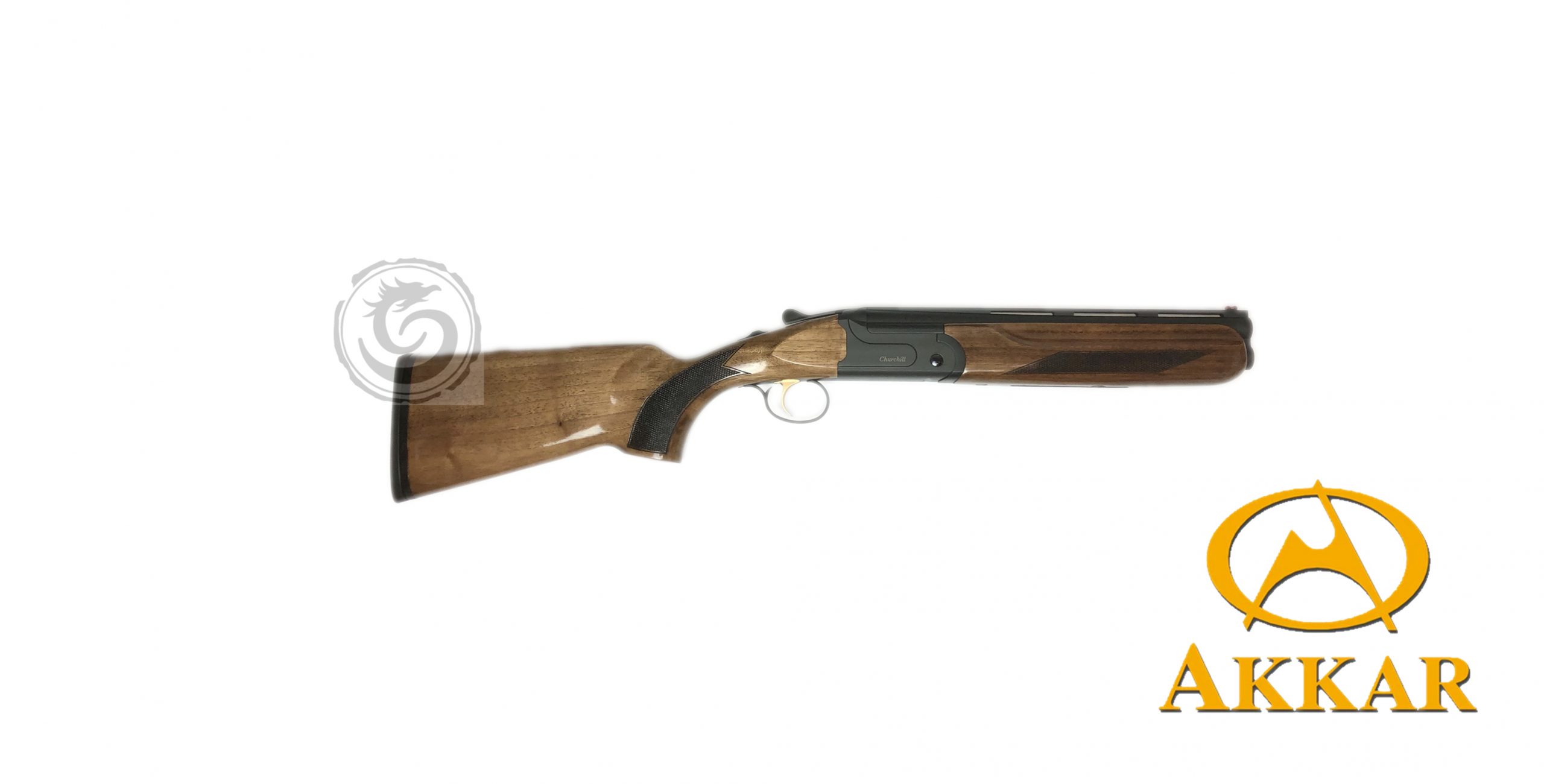 Churchill 206 Super Short O/U Shotgun 12 Ga, 3", 12.5" Select Walnut