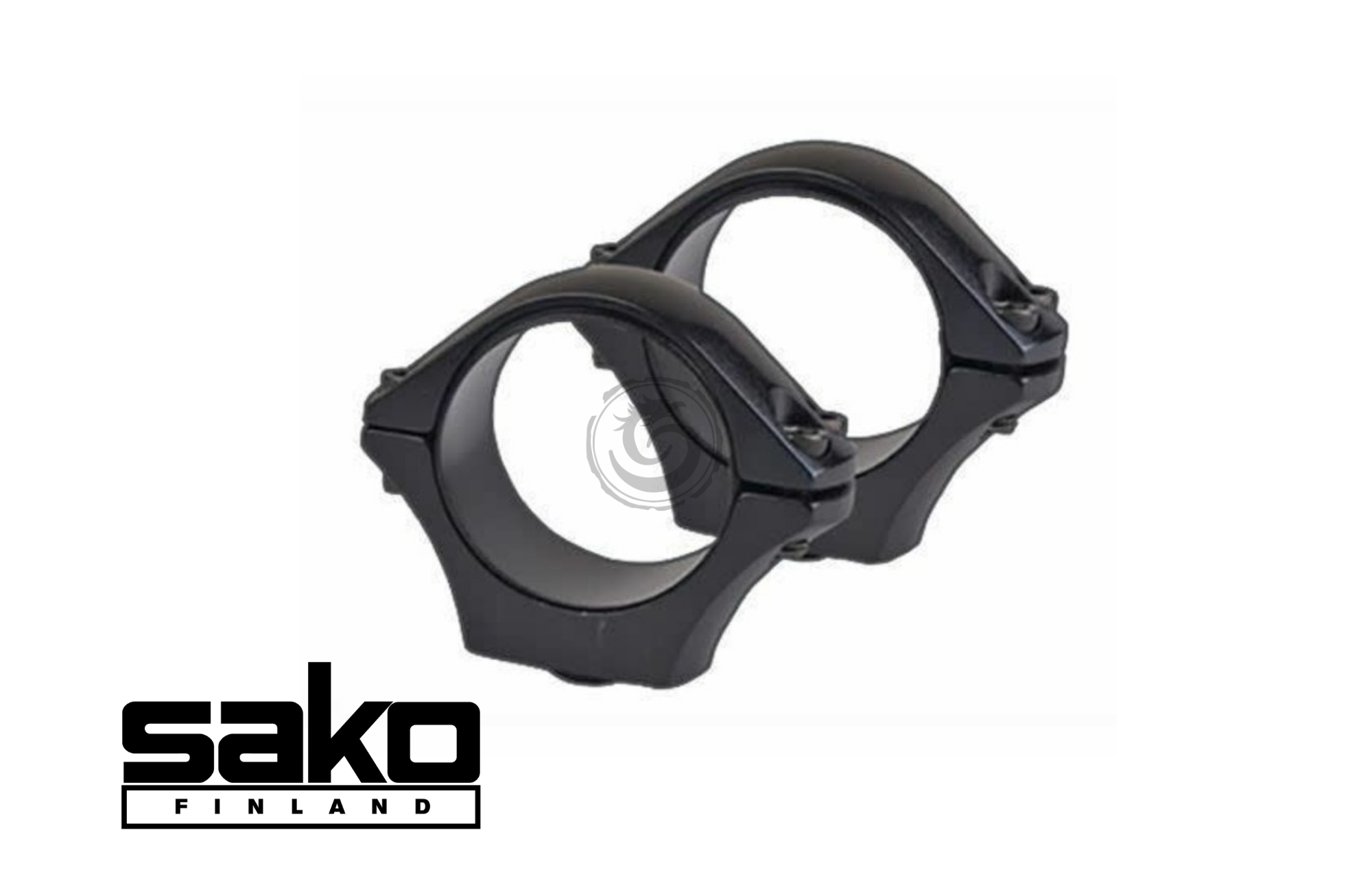 Sako Optilock Scope Rings, Blued 30mm » Tenda Canada