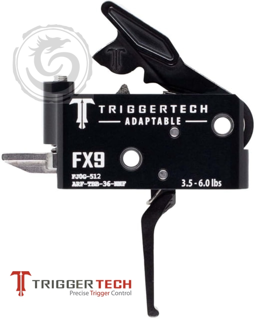 TRIGGERTECH FX-9 Two Stage Adaptable Flat Black 3.5-6.0 lbs