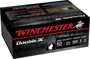 Winchester Double X Turkey 10 Ga 3-1/2″ 2oz #4 Shot Box of 10 — Go Tenda