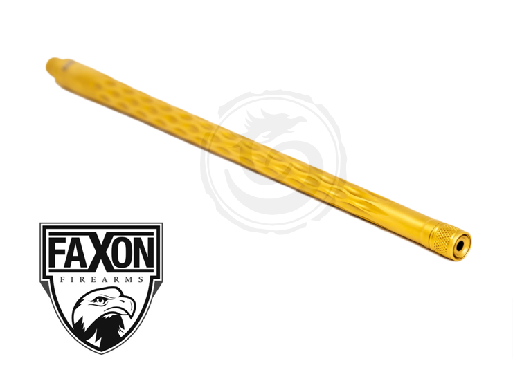 Faxon Firearms 16" Flame Fluted 10/22 Barrel Threaded TiN PVD