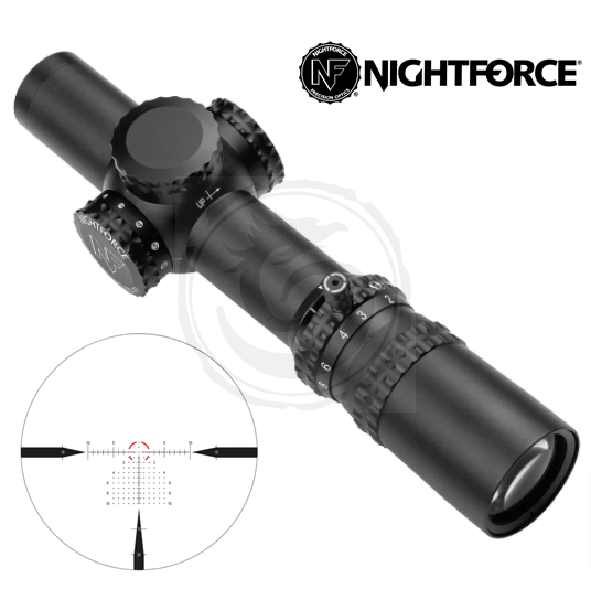 NIGHTFORCE ATACR 1-8x24mm F1 Dark Earth Riflescope C672