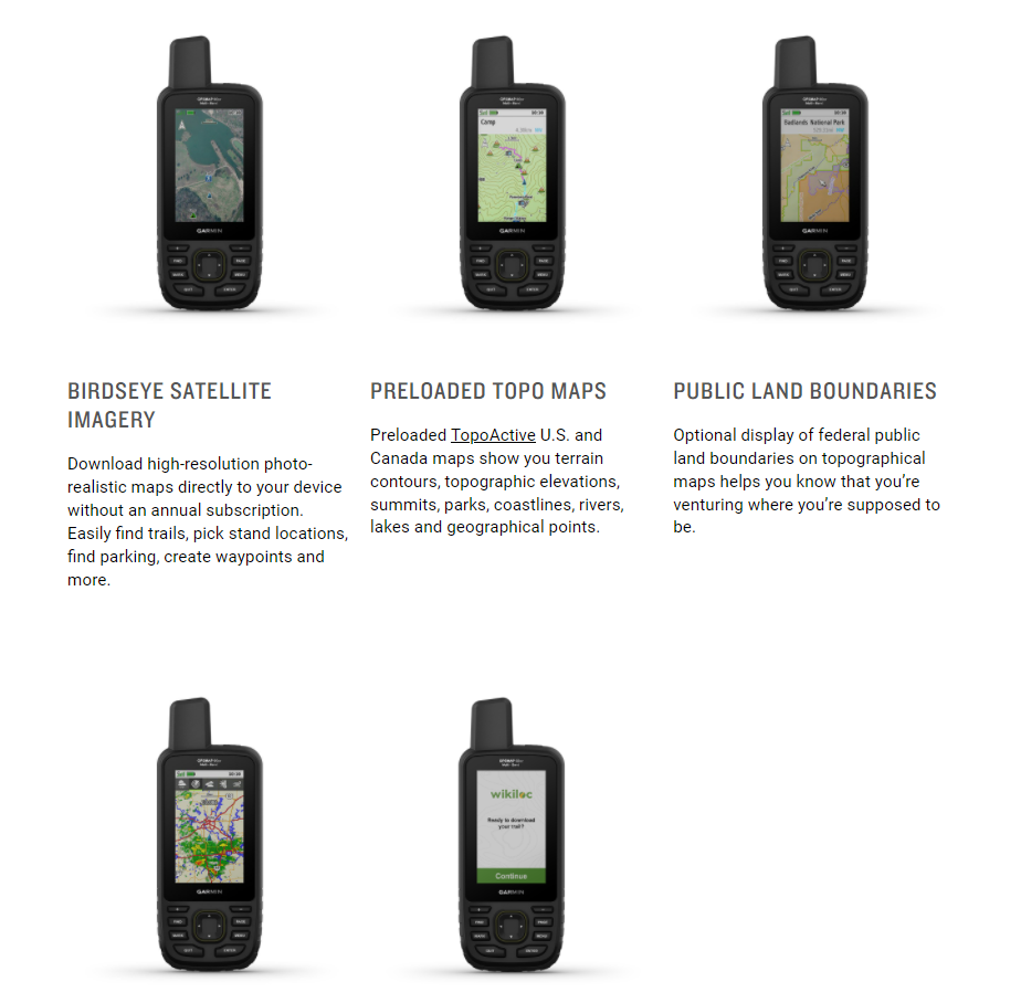 Garmin GPSMAP 66sr MultiBand GPS Handheld with Sensors and Topo Maps