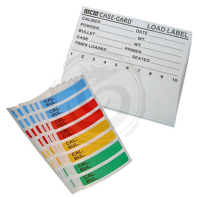 MTM Universal Rifle Reloading Labels » Tenda Canada