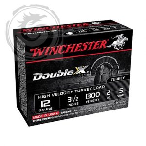 Winchester Double X Turkey 12GA 3.5″ #5 HV Magnum Box of 10 — Go Tenda