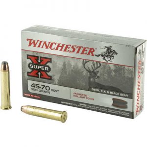 Winchester Super-X 45-70 Gov 405 Gr Lead Flat Nose Box of 20 — Go Tenda