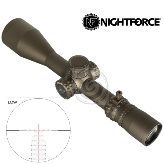 Nightforce NX8 4-32x50mm F1 ZeroStop .1 MRAD DigIllum PTL Mil-XT