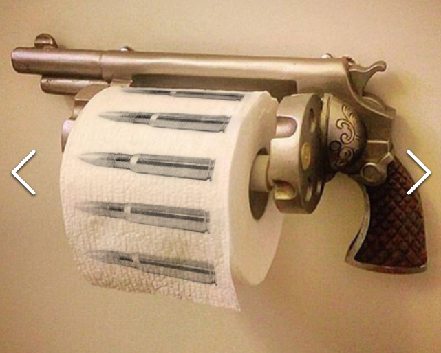 Caliber Gourmet Revolver Toilet Paper Holder » Tenda Canada