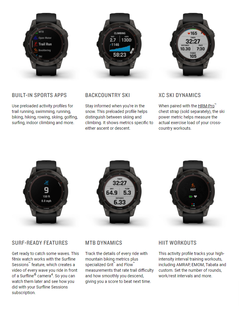 Garmin fēnix 7 Sapphire Solar Edition - Mineral Blue DLC