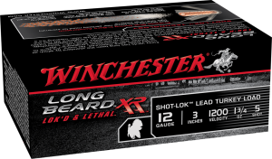 Winchester Long Beard XR Turkey 12 Ga, 3″, 1-3/4 oz #5 Lead Shot Box of 10 — Go Tenda