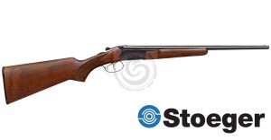 Stoeger Coach Gun Supreme DT 20 Ga 3″ 20″ AA Gloss Walnut, Blue Side-by-Side Shotgun 31487 — Go Tenda
