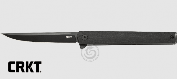 CRKT CEO FLIPPER BLACKOUT Folding Knife