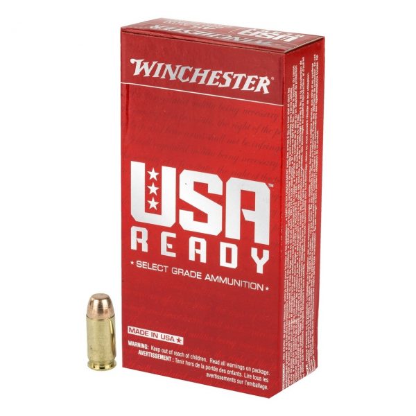 Winchester USA Ready Select Grade 45 ACP 230Gr Flat Nose FMJ Box of 50