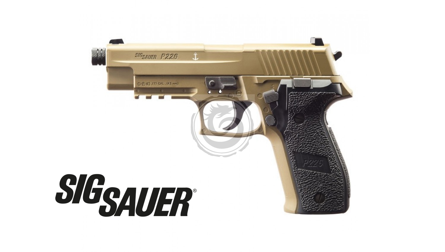 SIG SAUER P226 MK25 CO2 FDE Air Pistol | Buy in Canada | Gotenda