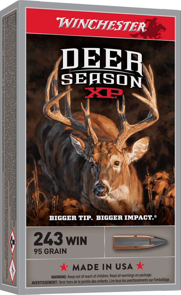 Winchester Deer Season 243 Win 95 Gr Extreme Point Box of 20 — Go Tenda