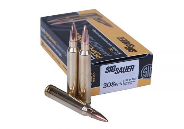MARUMOKO Sig Sauer Elite 308 Win 150 Gr FMJ Ammunition Box of 20 | Buy in